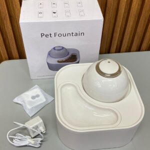 fuente de agua 2 en 1 para mascotas